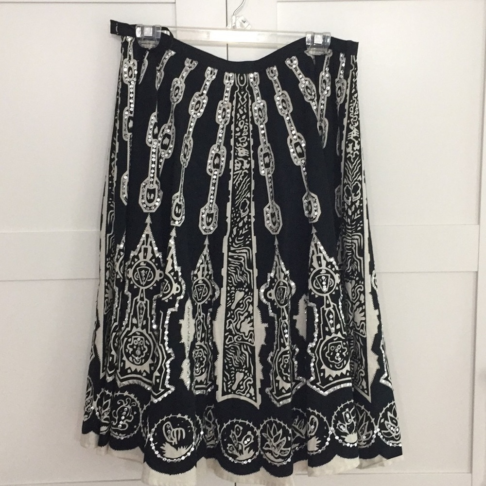 NWOT sequin full skirt size 10